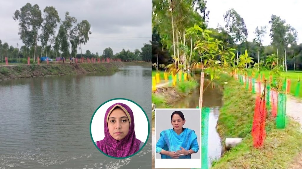 খাল খনন শেষে প্রায় ১৩ লাখ টাকা ফেরত, প্রধানমন্ত্রীর শুভেচ্ছা পেলেন দুই ইউএনও